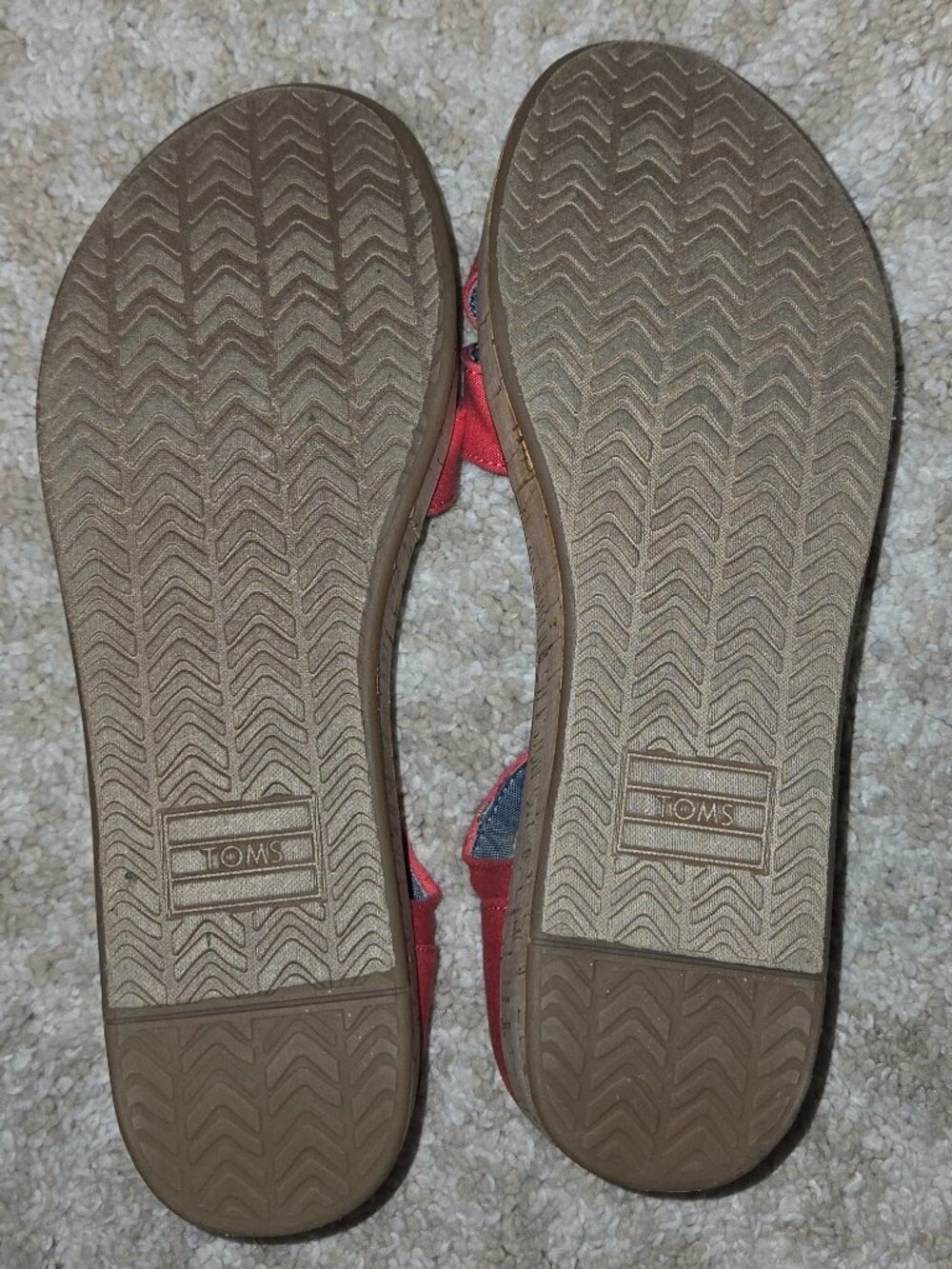 Toms Platform Wedge Sandal Size 9 - Picture 5 of 5